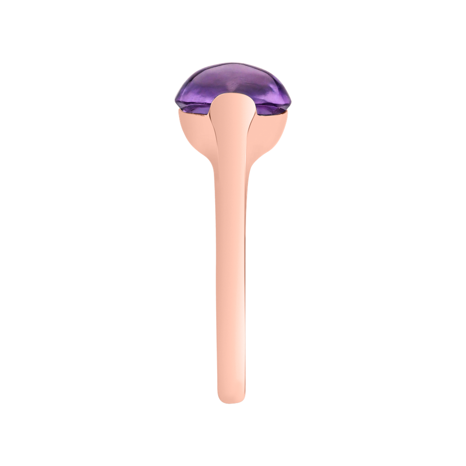 Ring with Amethyst Brazil Bonbon