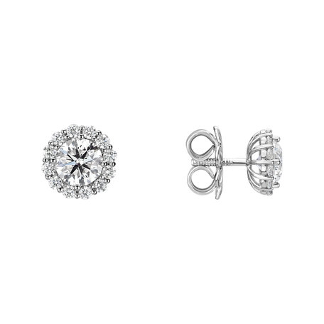 Diamond earrings Bloom Spark