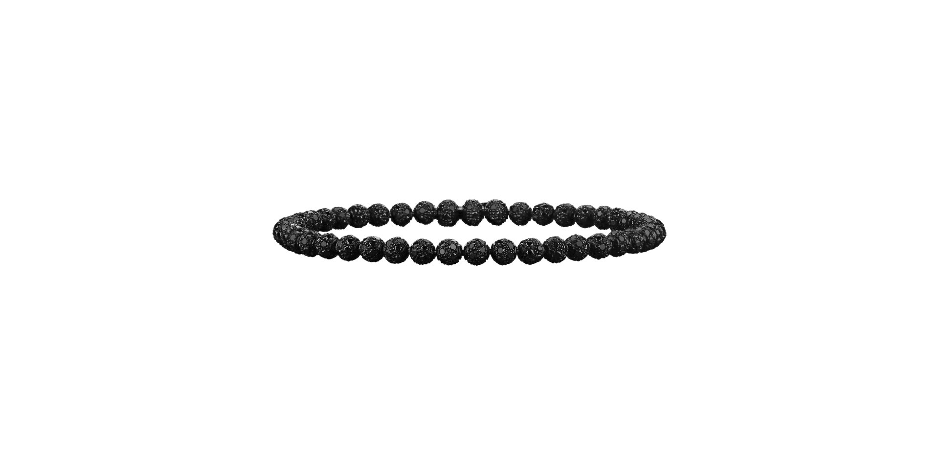 Bracelet with black diamonds Dark Temptation
