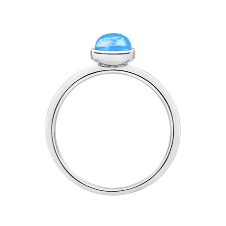Ring with Topaz Swiss Bonbon