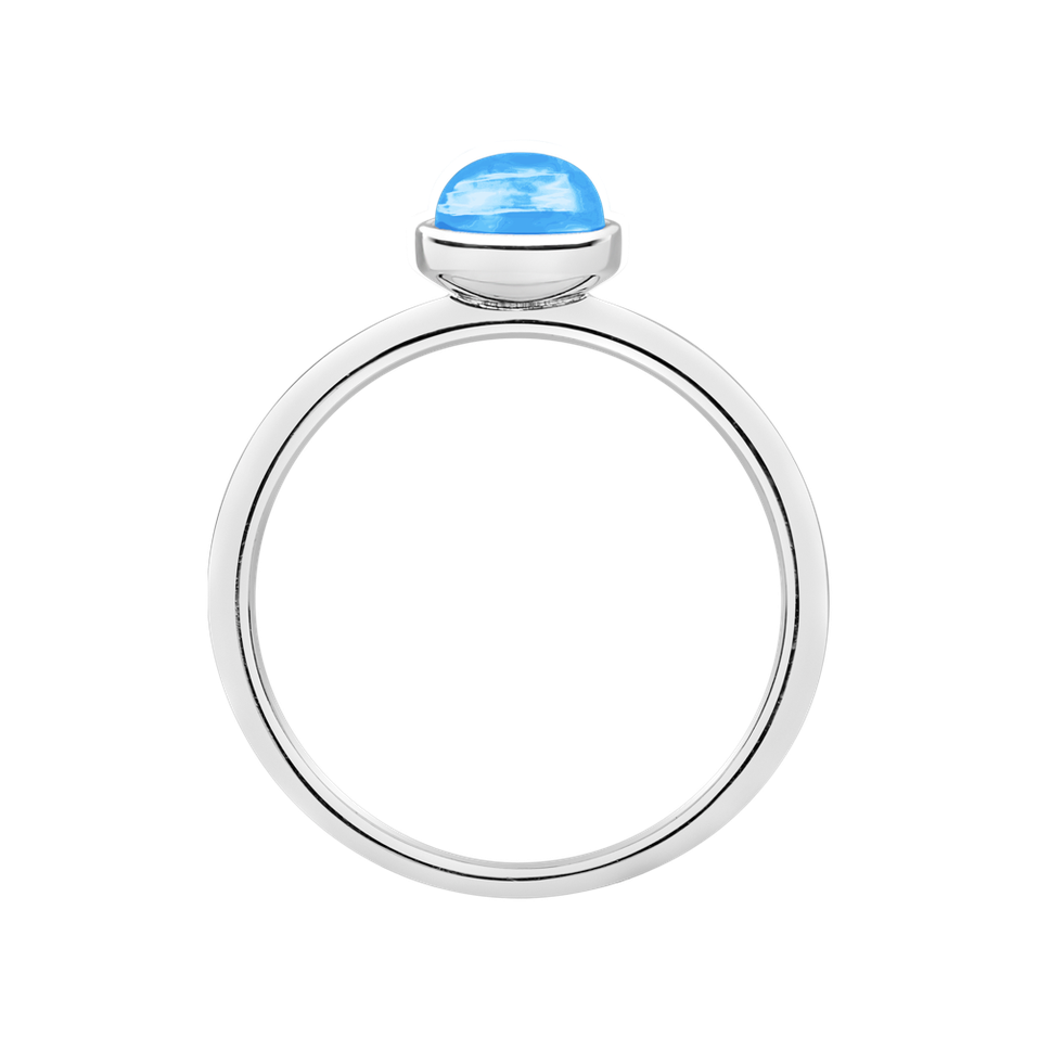 Ring with Topaz Swiss Bonbon