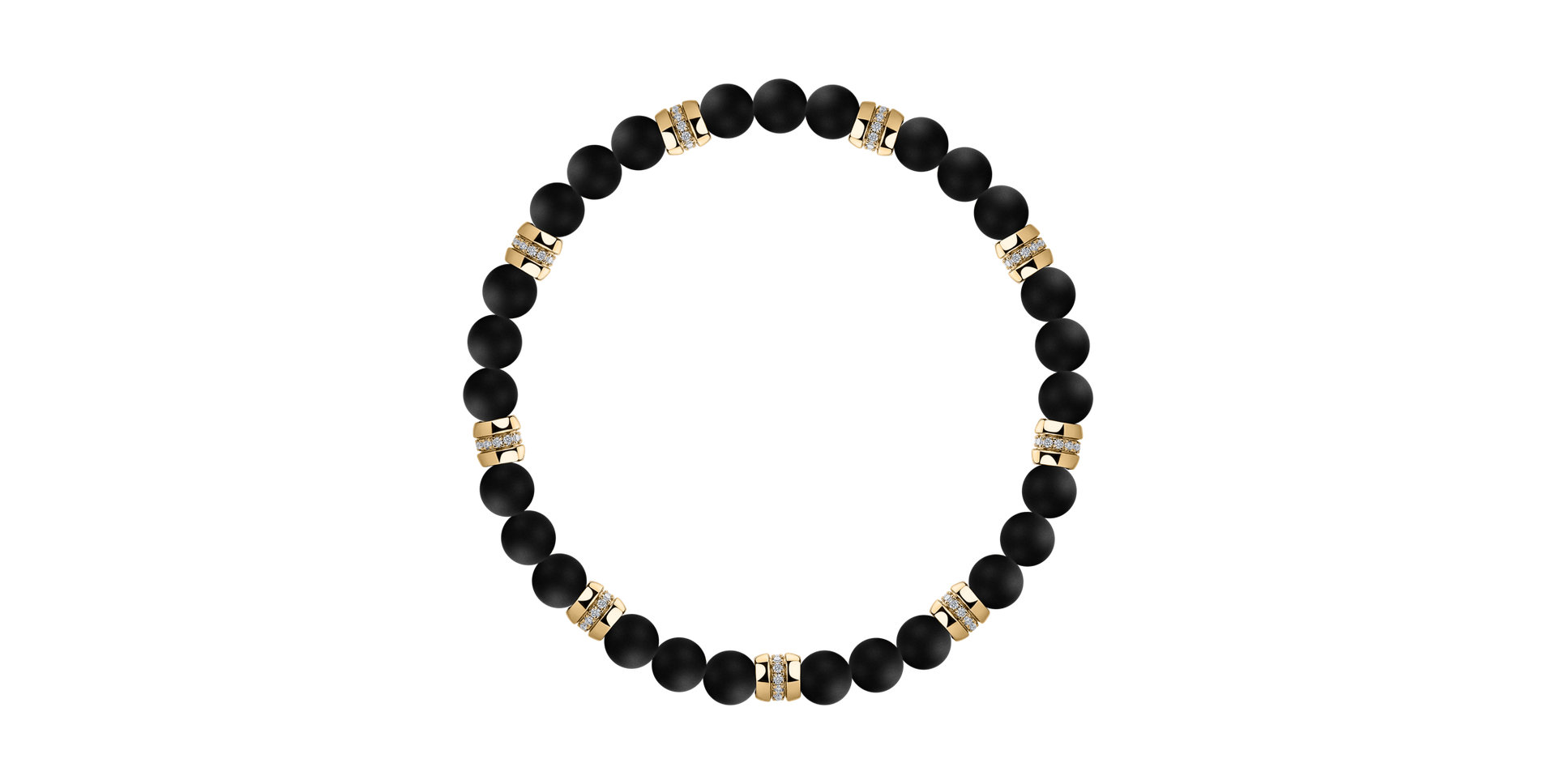 Diamond braclet with Agate Neverending Style