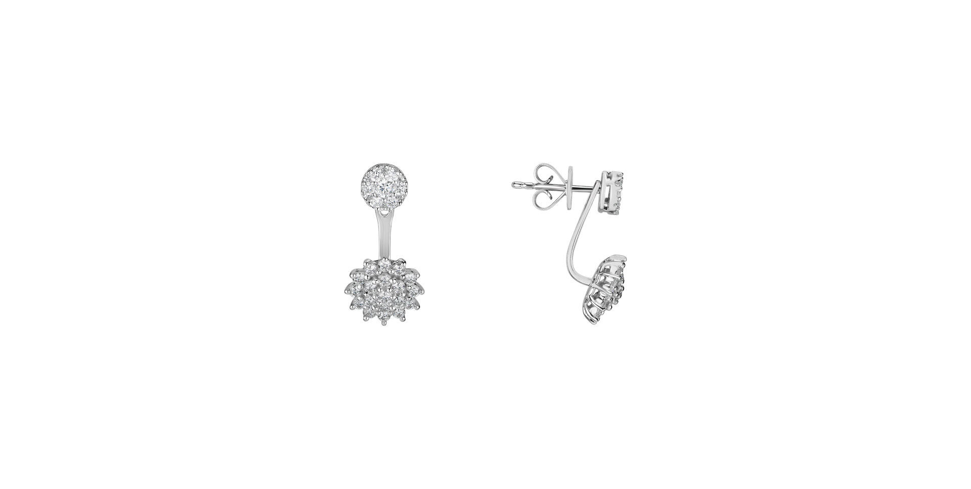 Diamond earrings Perfekt Couple