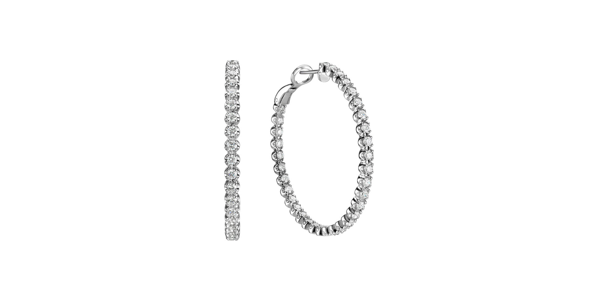 Diamond earrings Glossy Tears