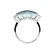 Diamond ring with Topaz Essa3