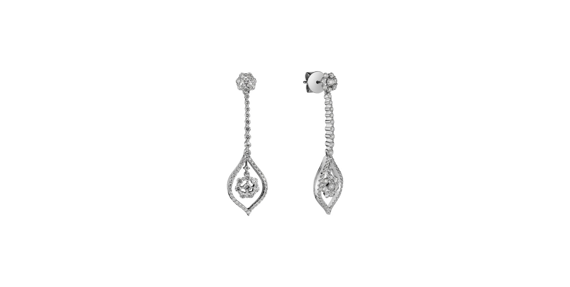 Diamond earrings Royal Symphony