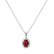 Diamond pendant with Ruby Princess Essence4