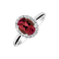 Diamond ring with Ruby Princess Wish4