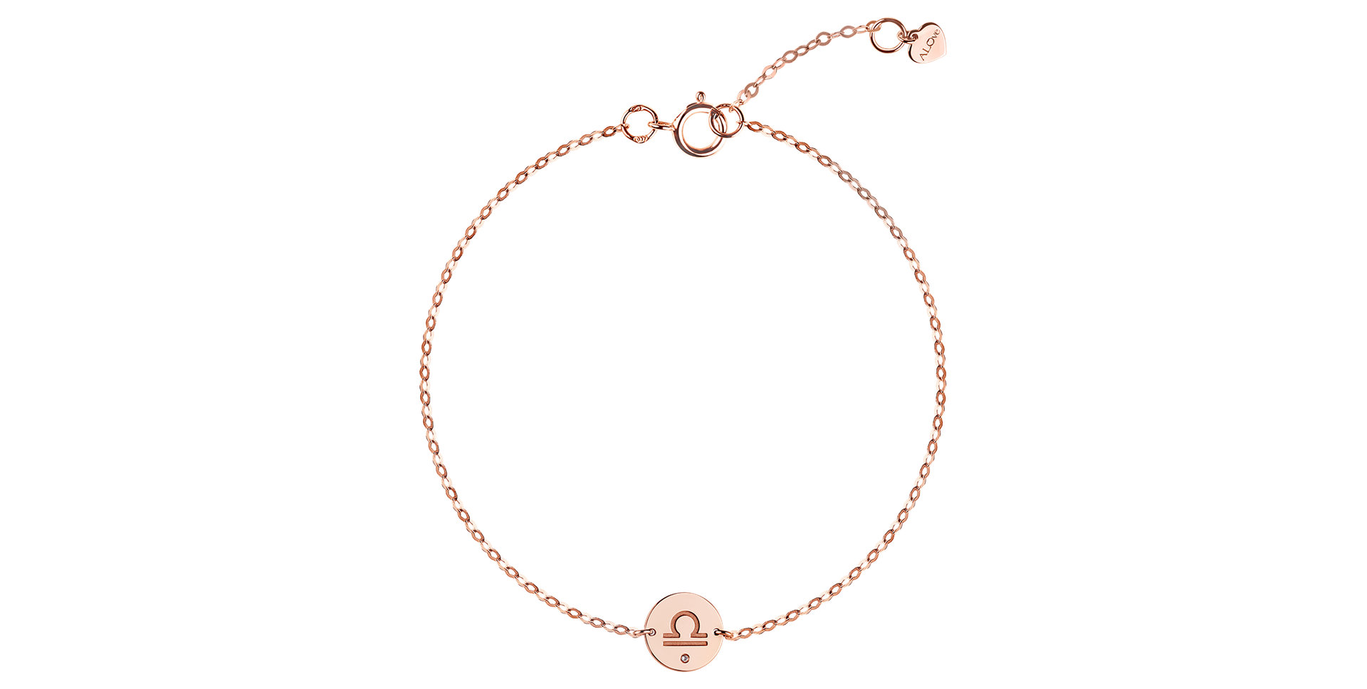Diamond bracelet Libra