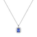 Diamond pendant with Tanzanite Virgin Goddess3