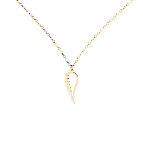 Diamond necklace Angel Wing