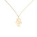 Diamond necklace Fatima Flower6