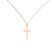 Diamond necklace Little Cross6