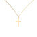 Diamond necklace Little Cross6