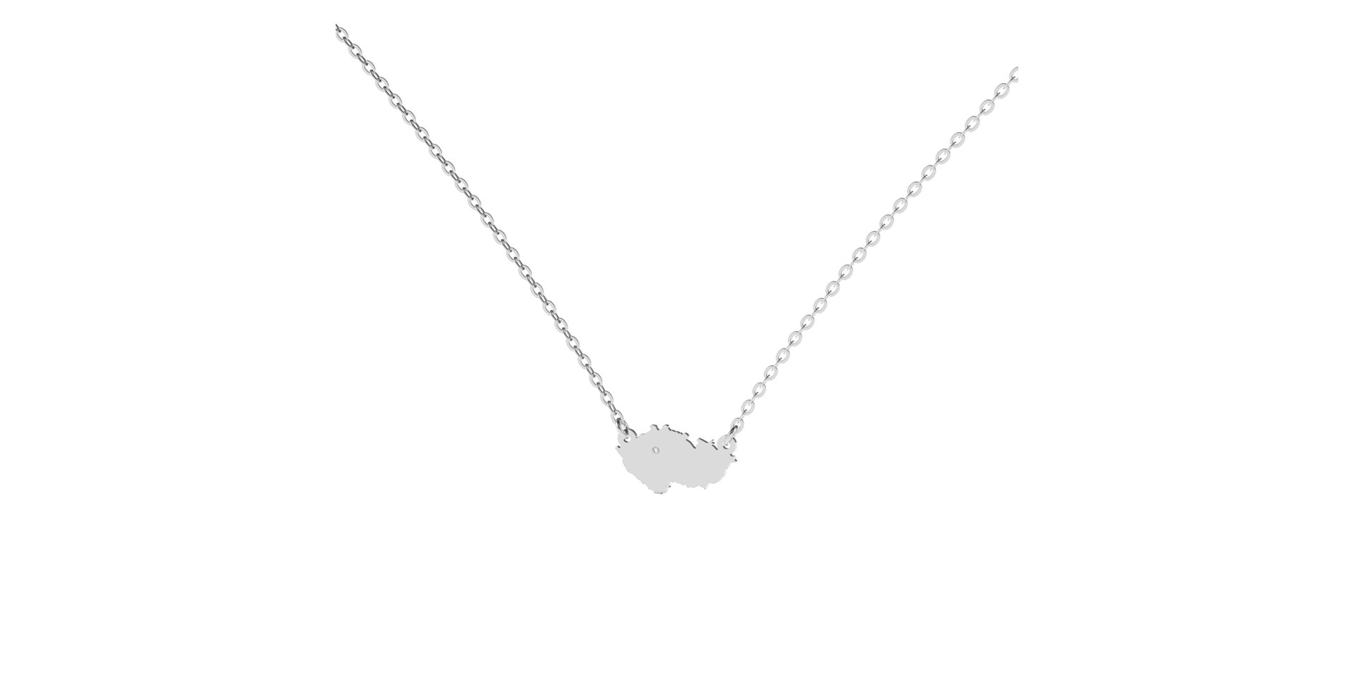 Diamond necklace My Home