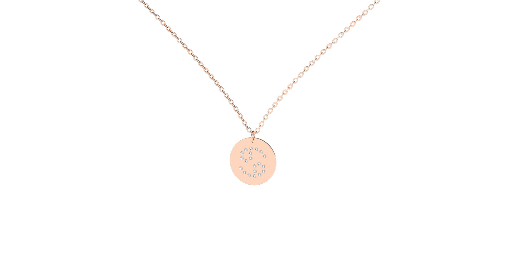 Diamond necklace Cancer