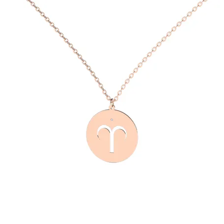 Diamond necklace Aries