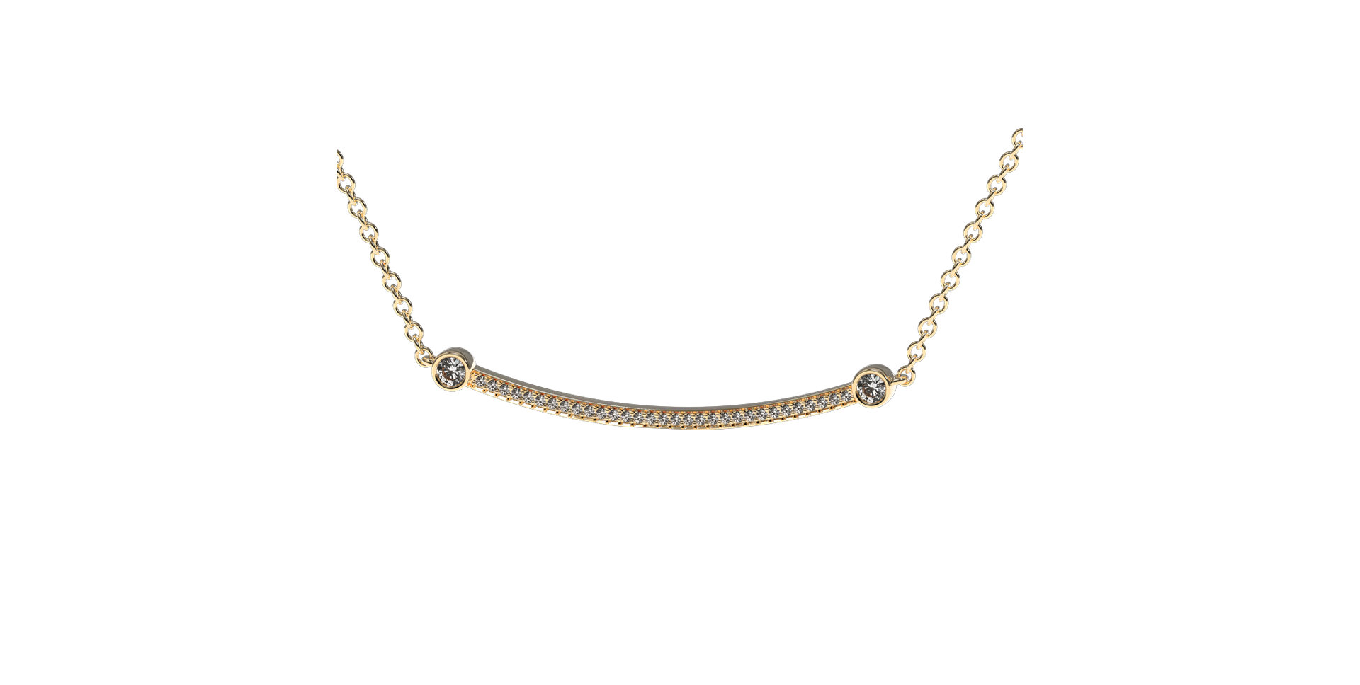 Diamond necklace Diamond Line
