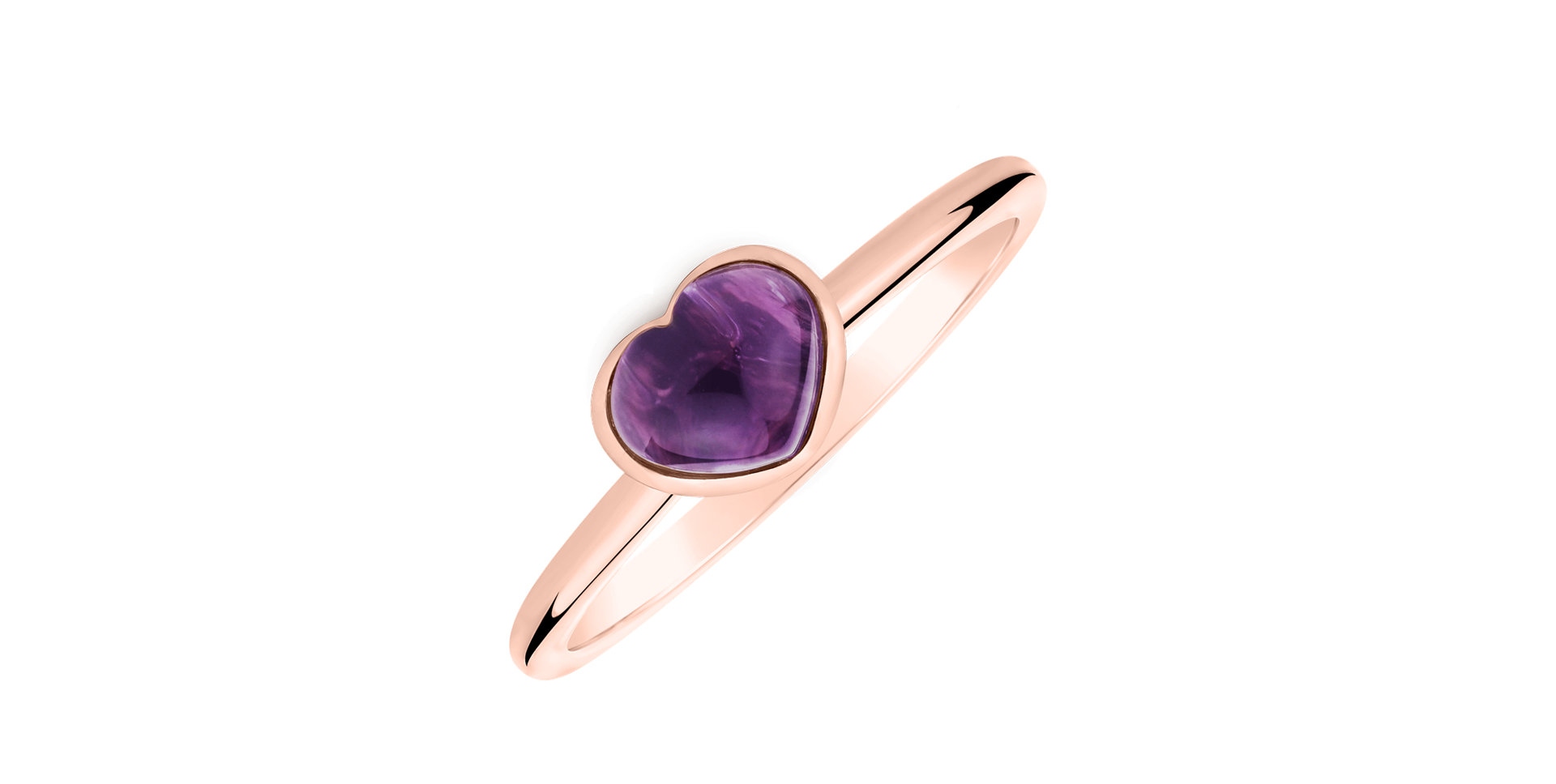 Ring with Amethyst Brazil Bonbon