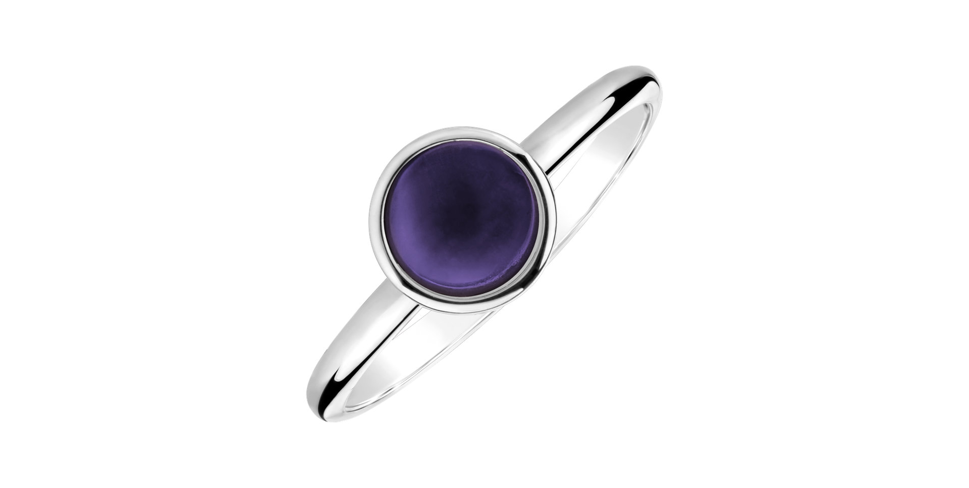 Ring with Iolit Bonbon