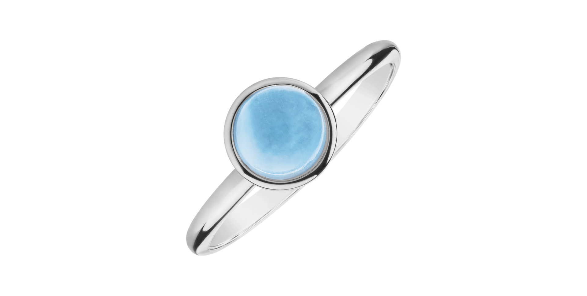 Ring with Topaz Sky Bonbon