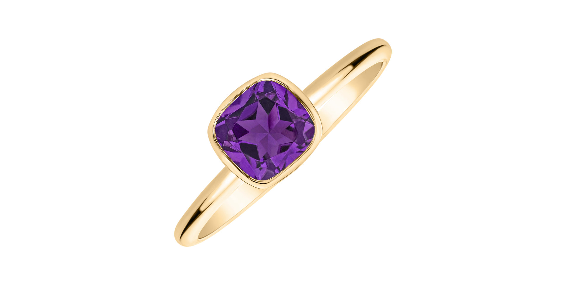 Ring with Amethyst Brazil Bonbon