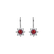 Diamond earrings with Ruby Celestial Romance2