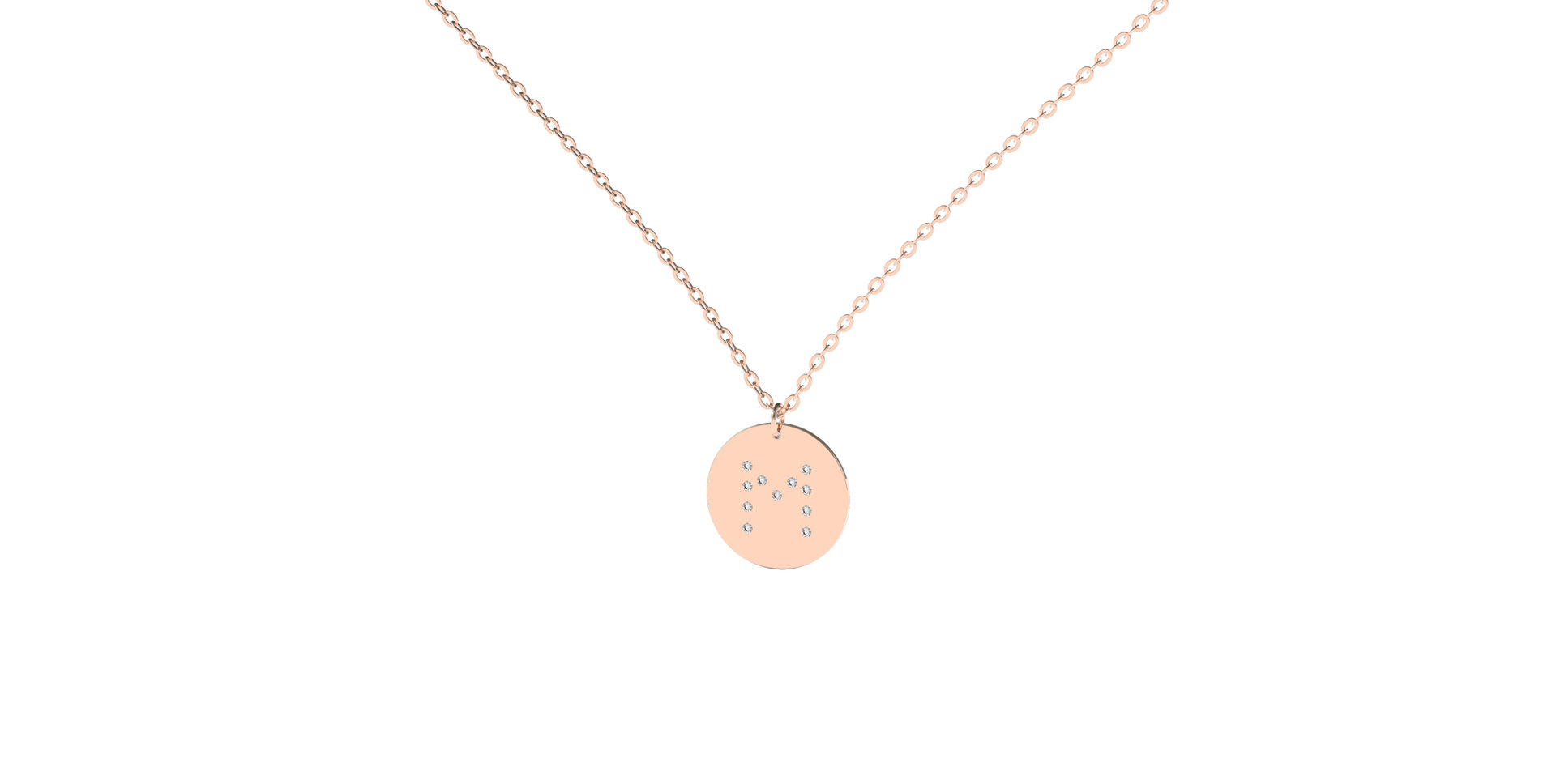 Diamond necklace Diamond Coins M