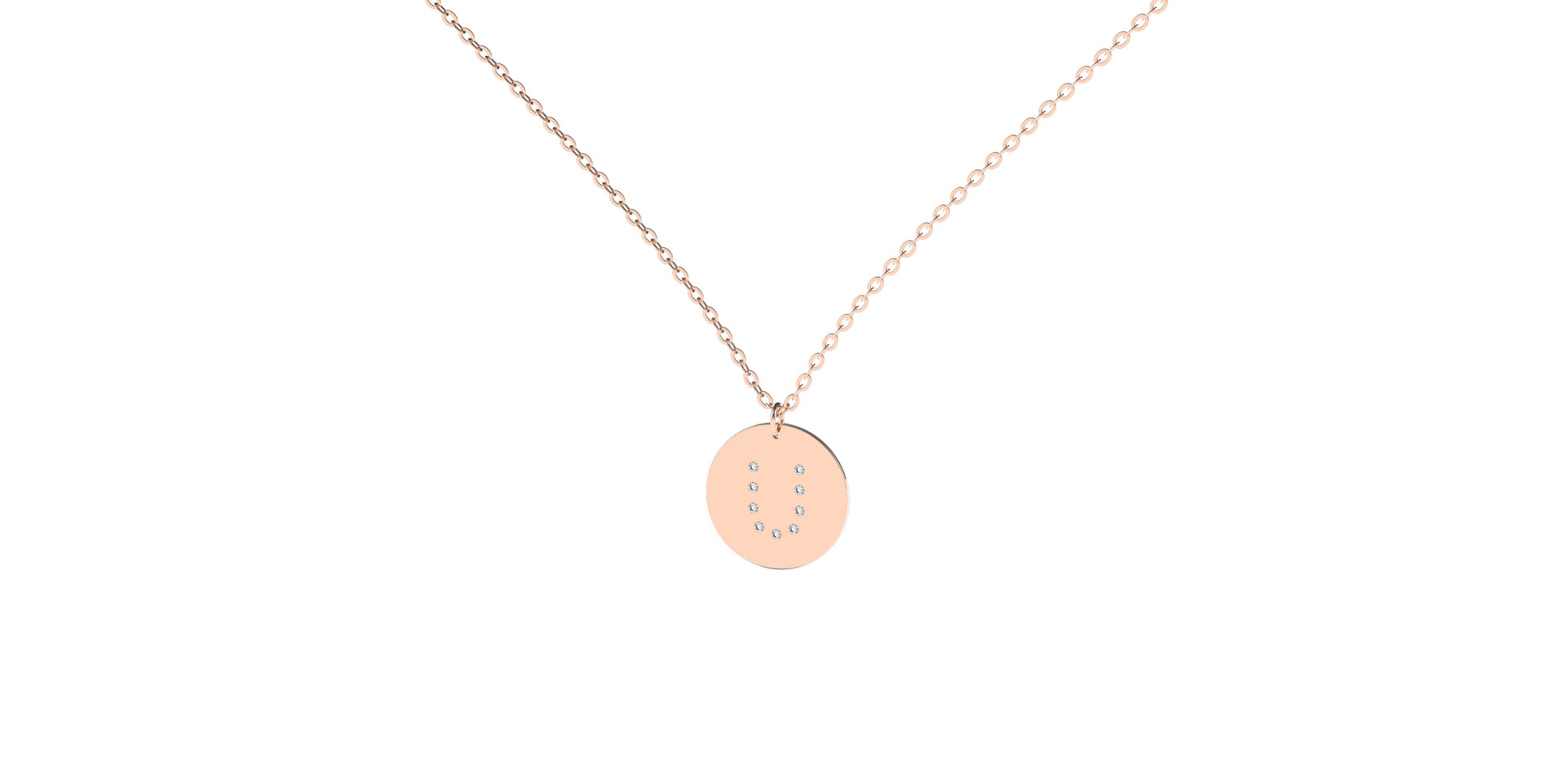 Diamond necklace Diamond Coins U