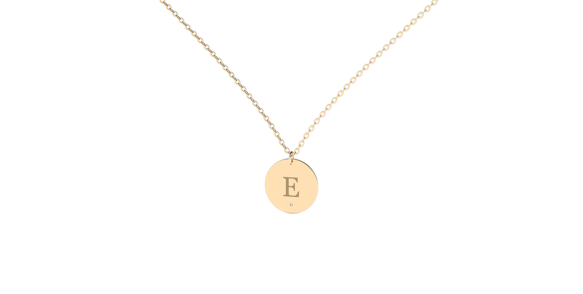 Diamond necklace Big Coins E