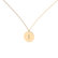 Diamond necklace Big Coins I6