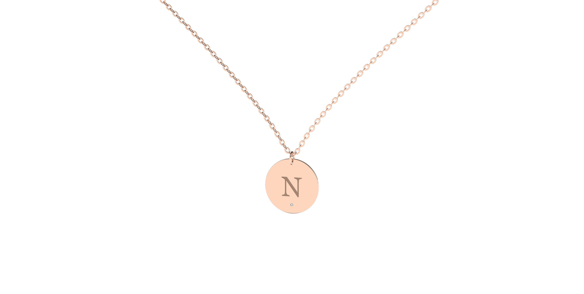 Diamond necklace Big Coins N