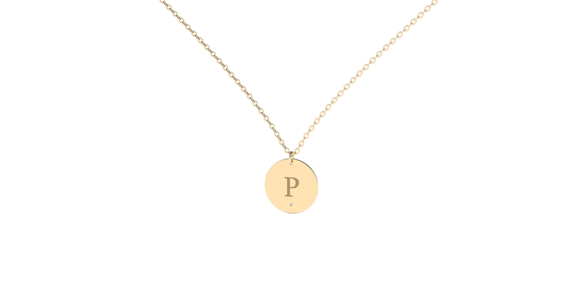 Diamond necklace Big Coins P