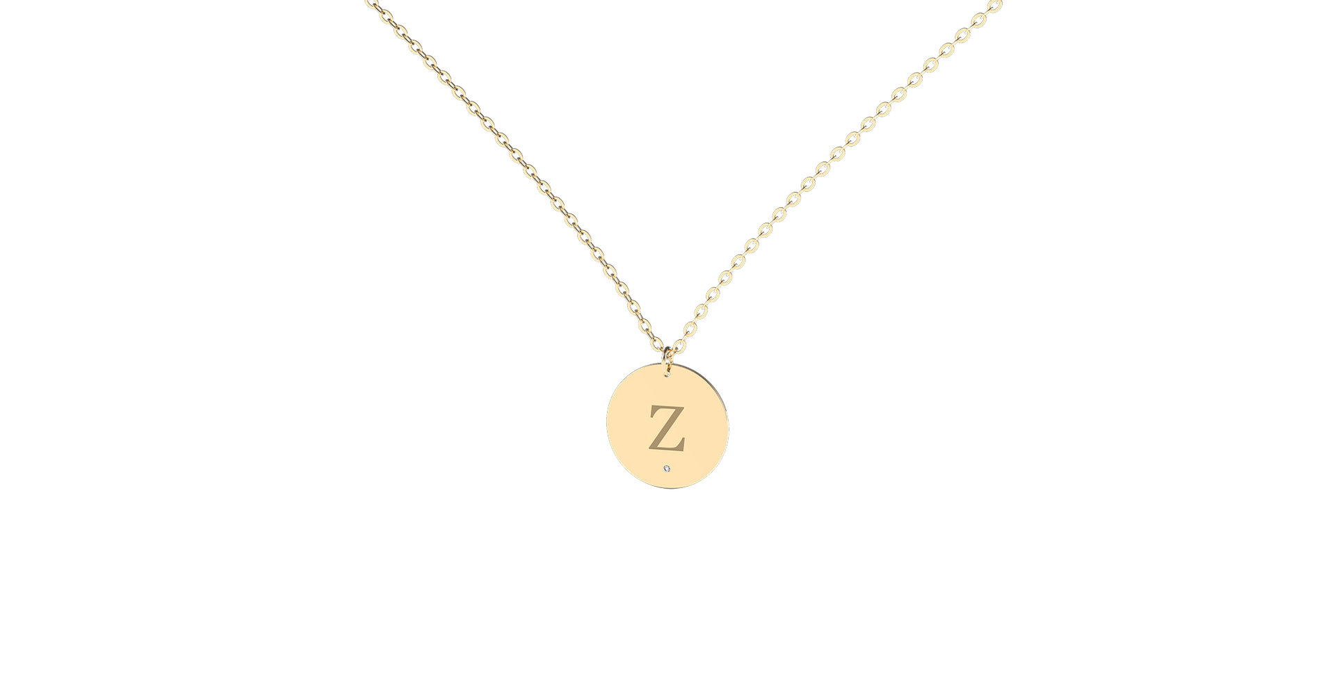 Diamond necklace Big Coins Z
