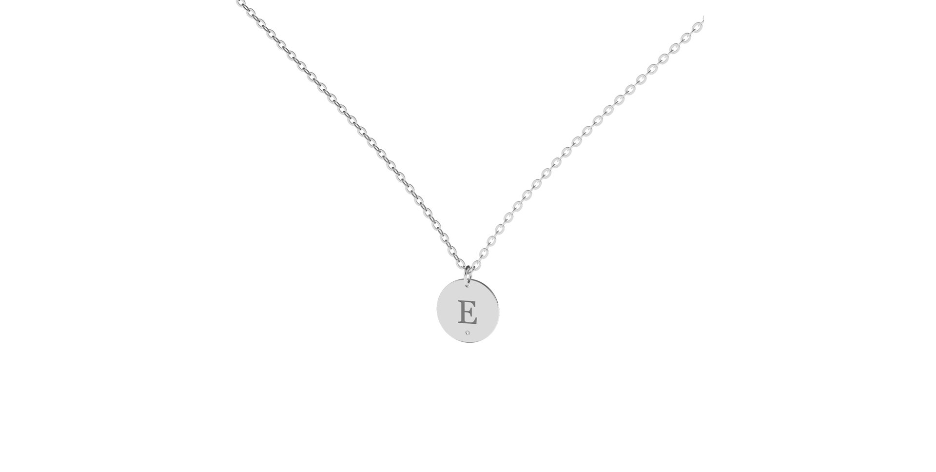 Diamond necklace Little Coins E