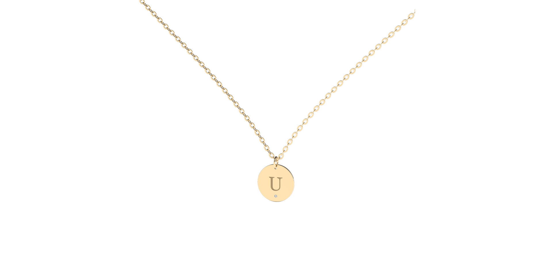 Diamond necklace Little Coins U