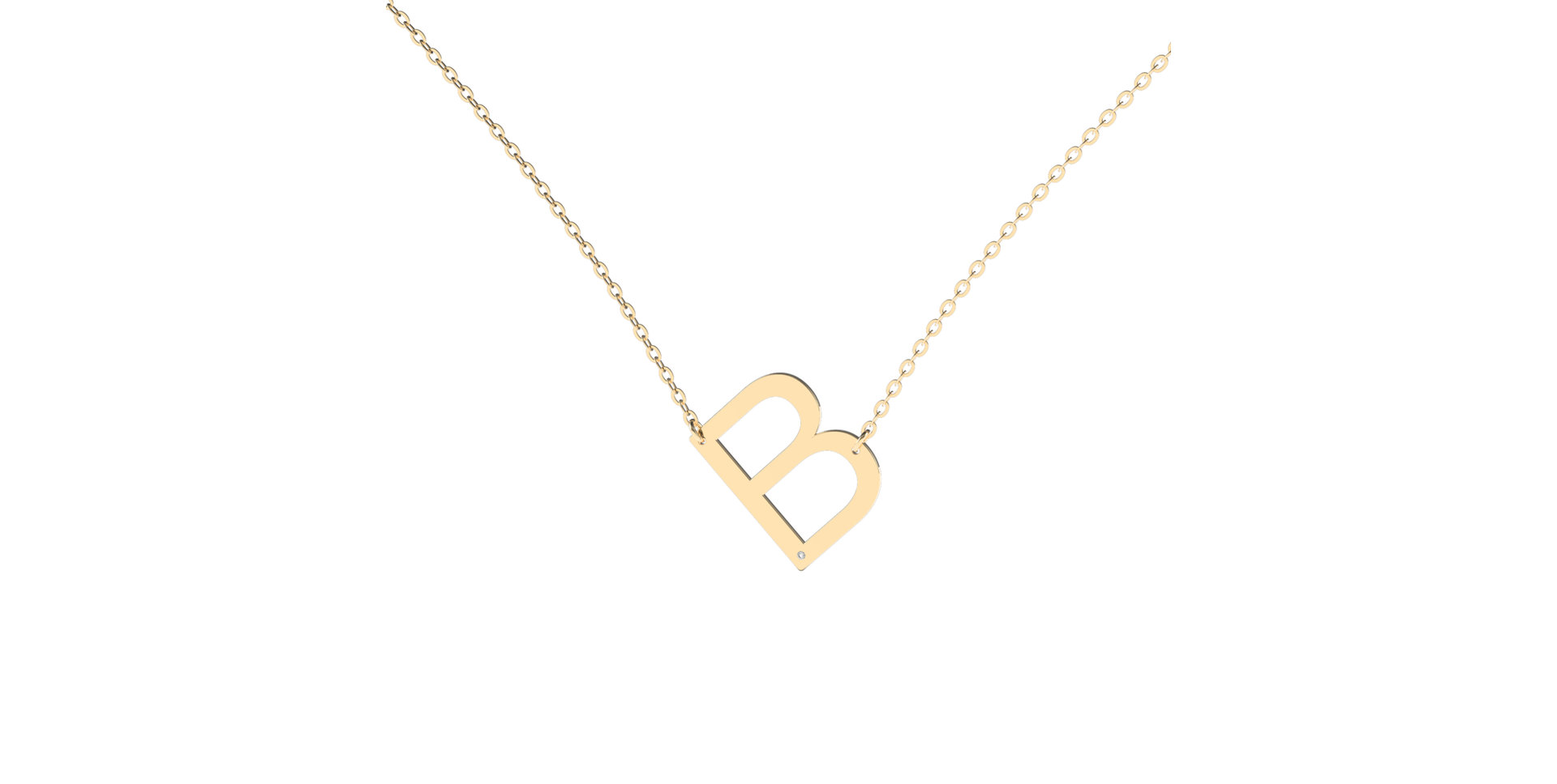 Diamond necklace Big Line B