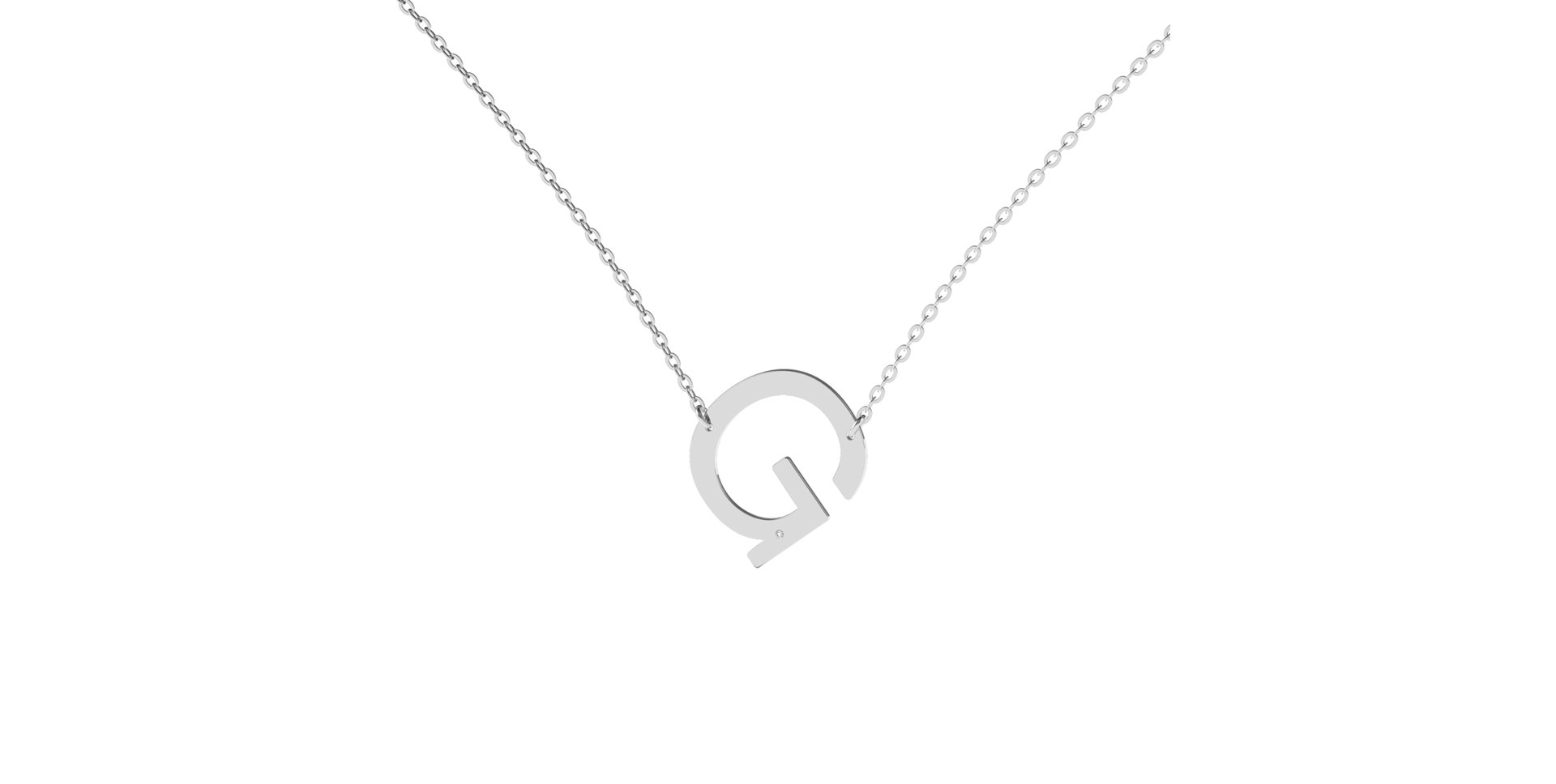 Diamond necklace Big Line G