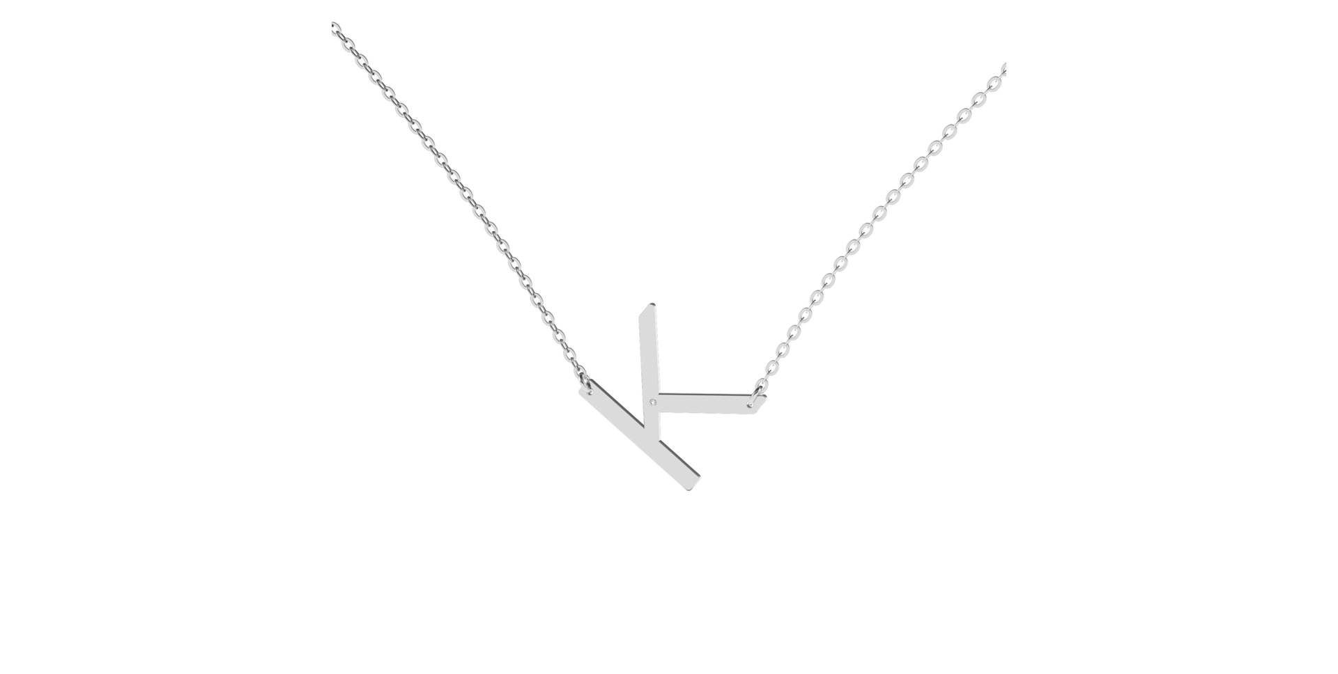 Diamond necklace Big Line K