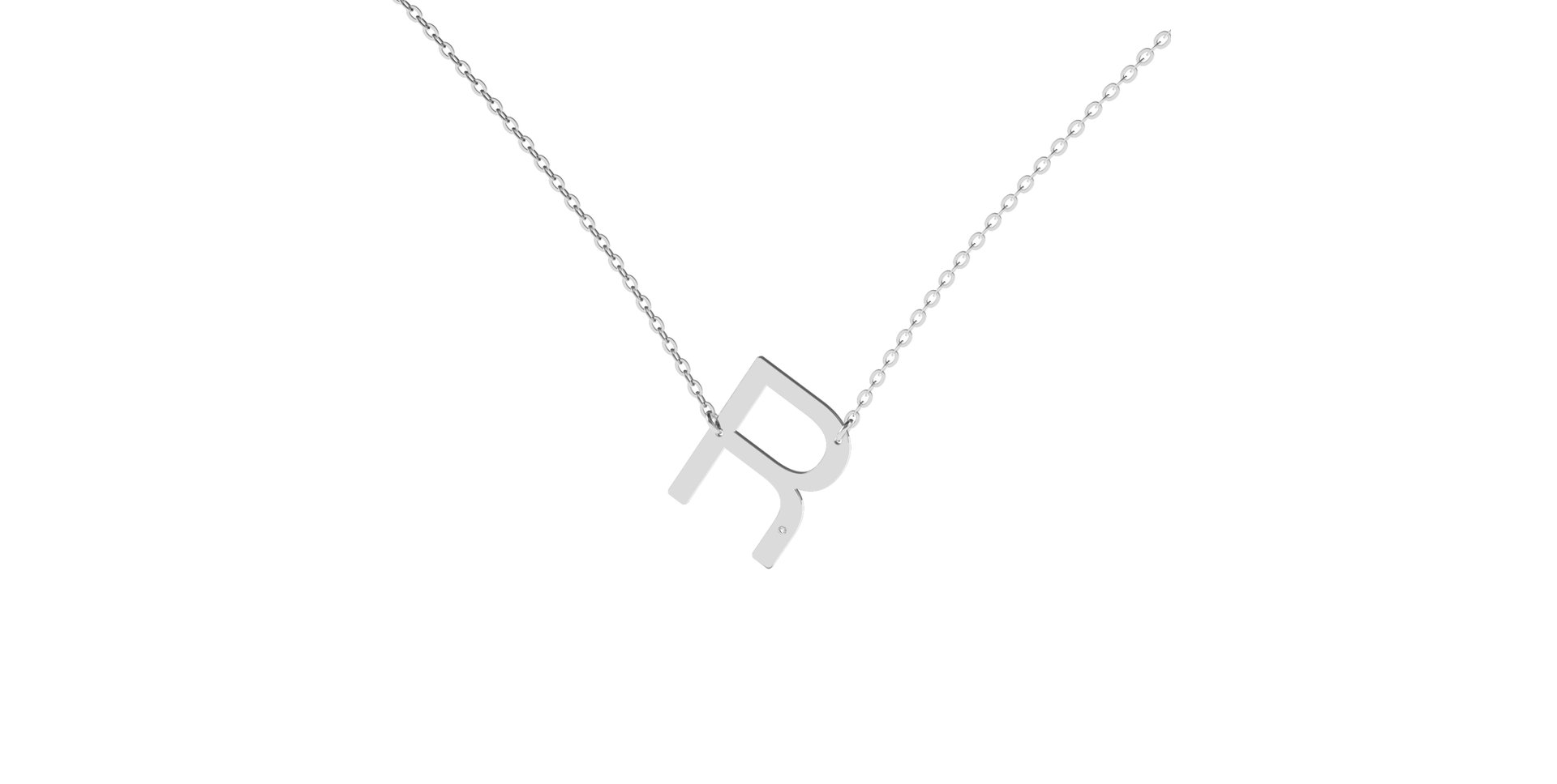 Diamond necklace Big Line R