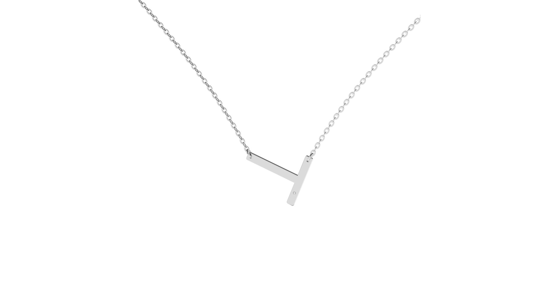 Diamond necklace Big Line T