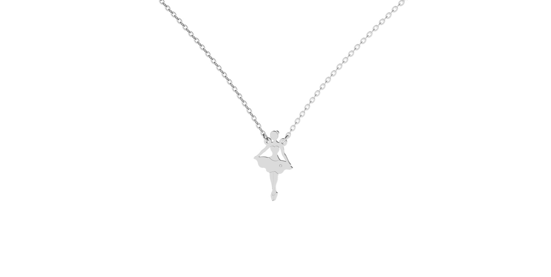 Diamond necklace Ballet Girl