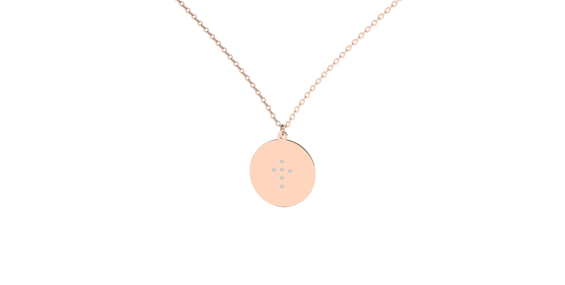 Diamond necklace Diamond Cross