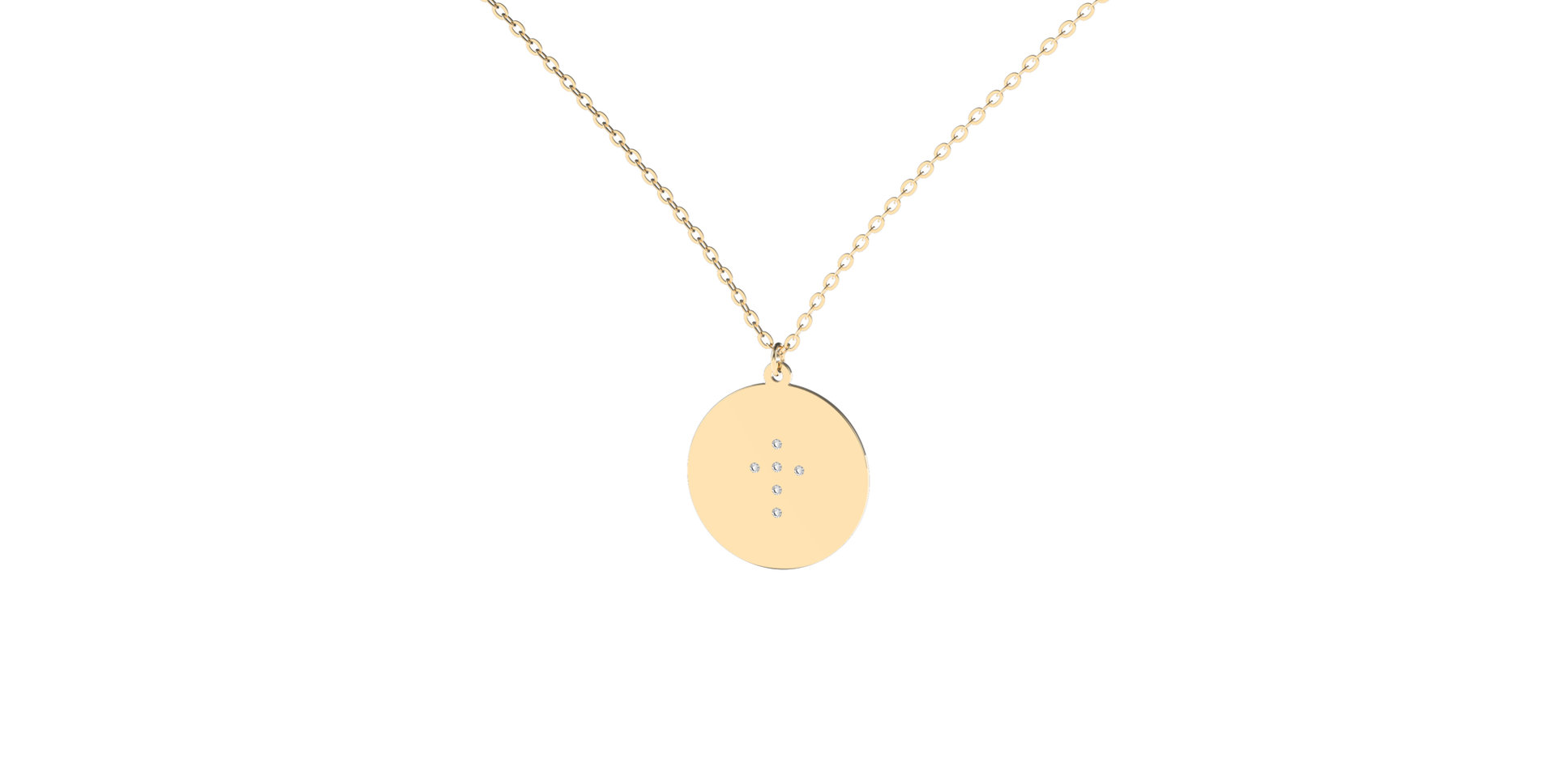 Diamond necklace Diamond Cross