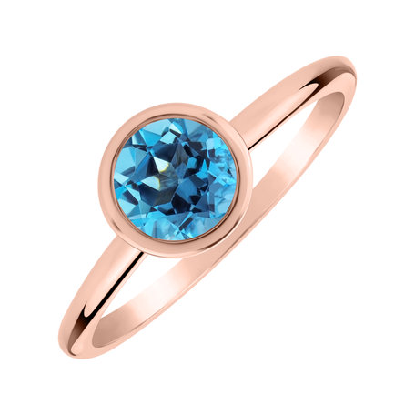 Ring with Topaz Bonbon