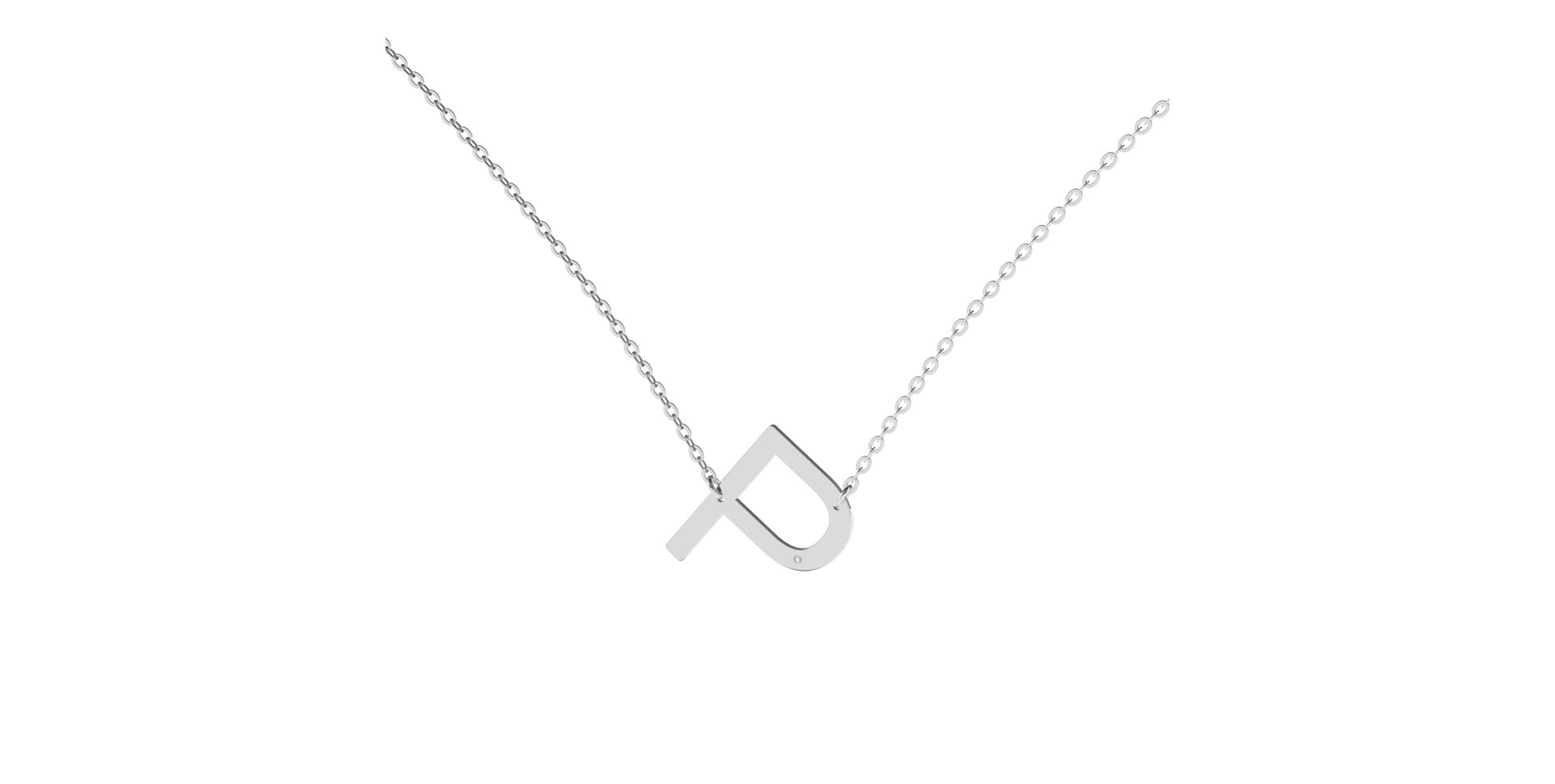 Diamond necklace Big Line P