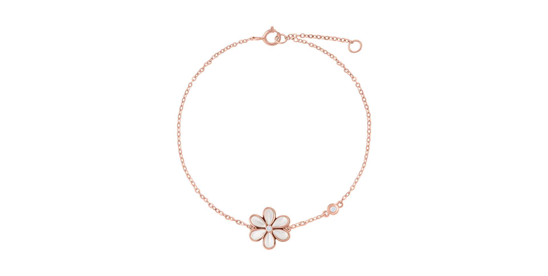 Diamond bracelet with Pearl Petals & Dreams