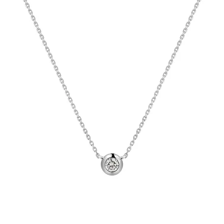 Diamond necklace Sparkling Drop