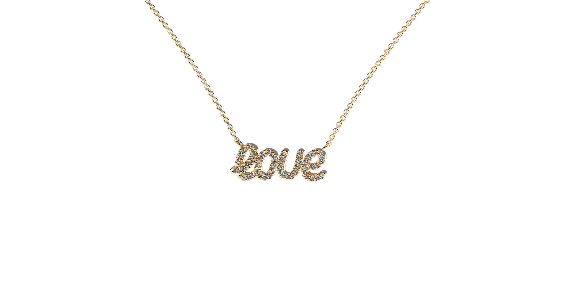 Diamond necklace Precious Love