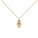 Diamond necklace with Ruby Hamsa5